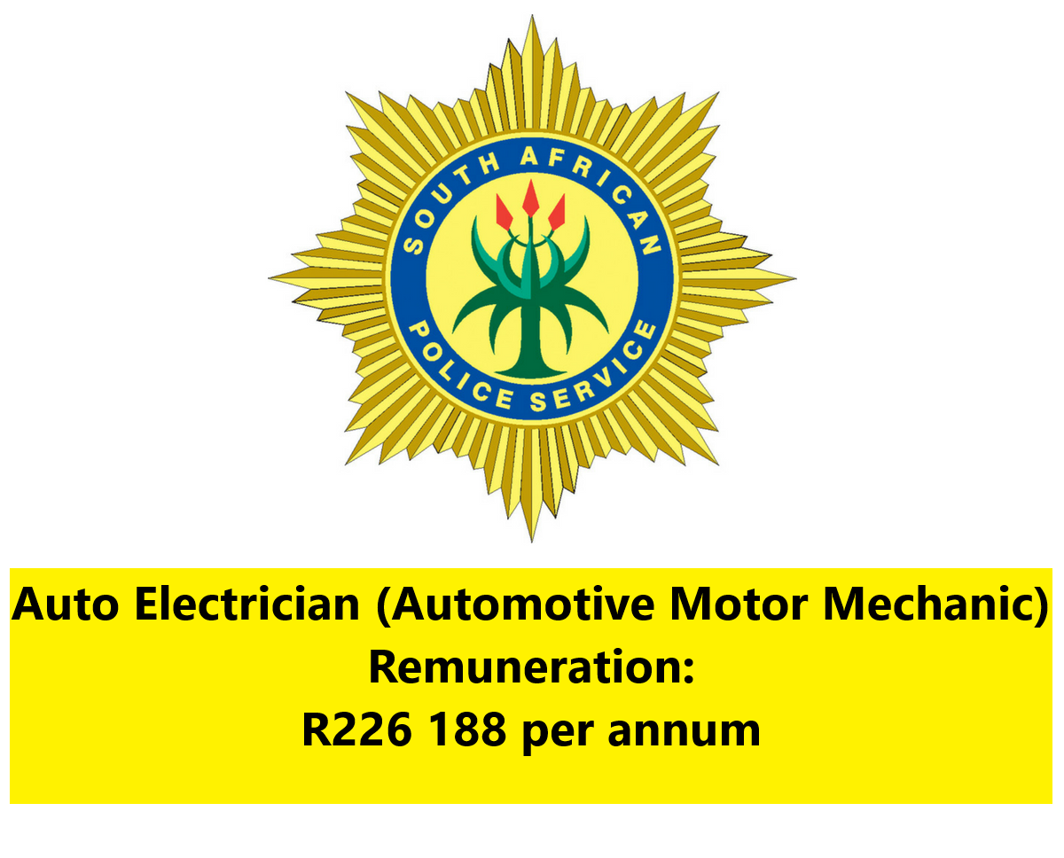 Auto Electrician – South African Police Service (SAPS)