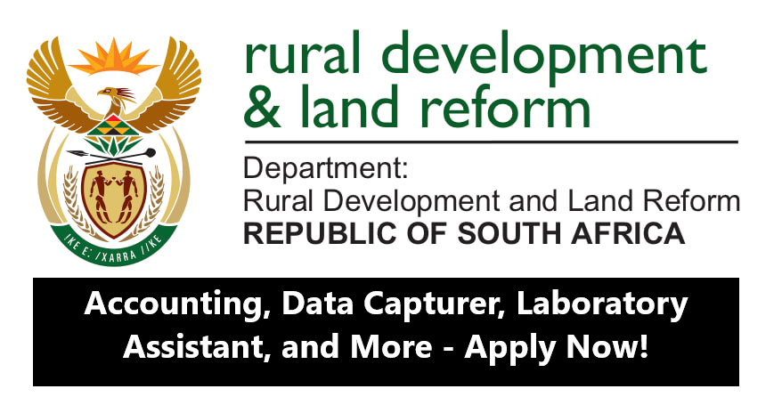 Job Opportunities at Department of Rural Development and Agrarian Reform (DRDAR): Accounting, Data Capturer, Laboratory Assistant, and More – Apply Now!