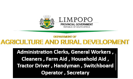 Job Posting for Limpopo Department of Agriculture and Rural Development (Nov 2024)