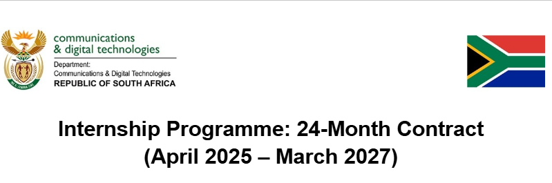 Apply for the DCDT 24-Month Internship Programme 2025-2027: Multiple Roles in Pretoria